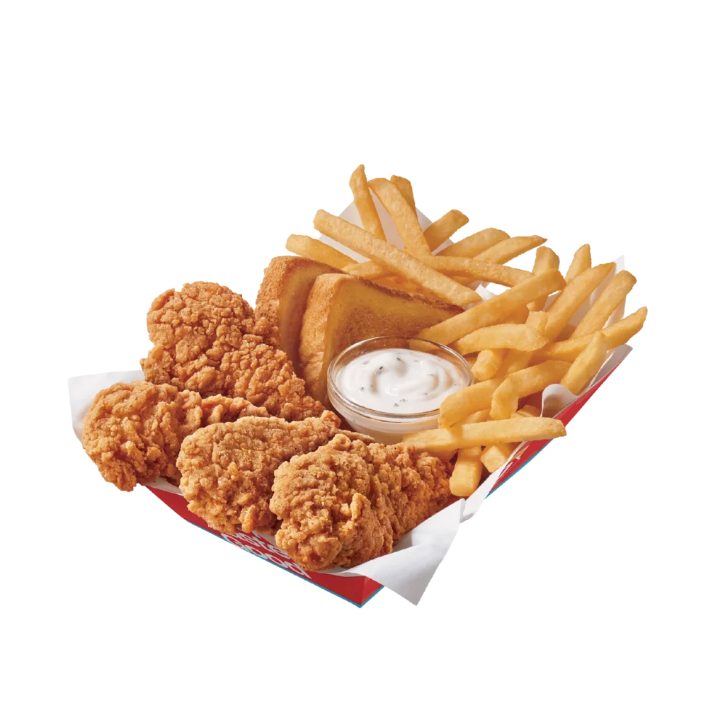 Dairy Queen Chicken Strip Baskets 4-piece and 6-piece